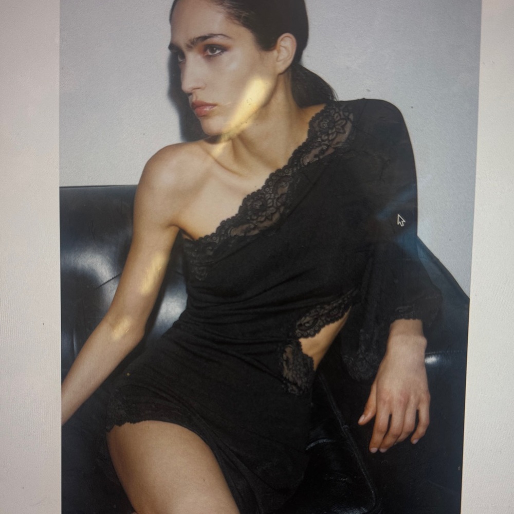 Zara Cut out lace dress